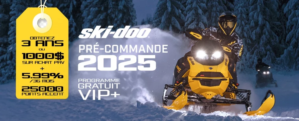 Ski-Doo – Pré-commande 2025