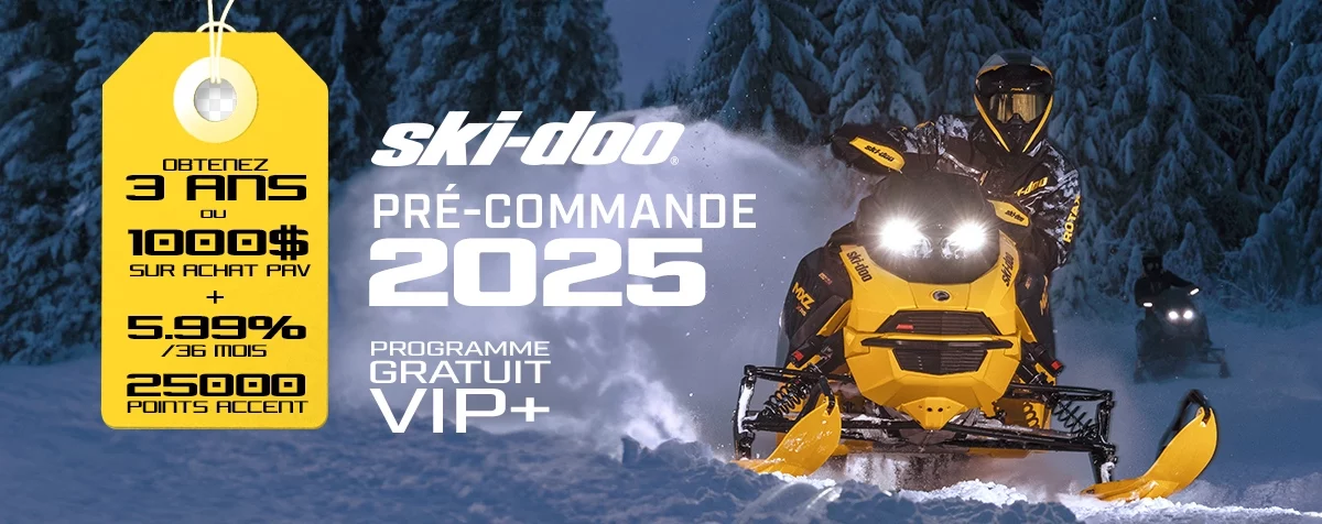 Ski-Doo – Pré-commande 2025